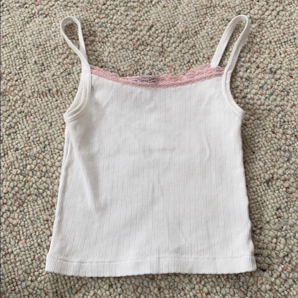 Brandy Melville belle lace tank